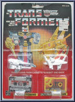 Rewind / Steeljaw from Transformers - Generation 1 - Series 3 manufactured by Hasbro [Front]