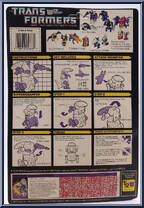 Rippersnapper from Transformers - Generation 1 - Series 4 manufactured by Hasbro [Back]
