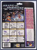 Runabout from Transformers - Generation 1 - Series 3 manufactured by Hasbro [Back]