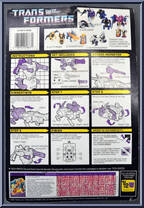 Sinnertwin from Transformers - Generation 1 - Series 4 manufactured by Hasbro [Back]