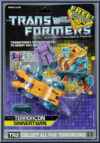 Sinnertwin from Transformers - Generation 1 - Series 4 manufactured by Hasbro [Front]