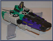 Sixshot from Transformers - Generation 1 - Series 4 manufactured by Hasbro [Loose]