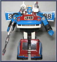 Smokescreen from Transformers - Generation 1 - Series 2 manufactured by Hasbro [Loose]