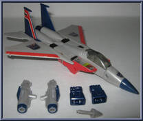 Starscream from Transformers - Generation 1 - Series 1 manufactured by Hasbro [Loose]