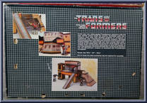 Transformers Activity Center from Transformers - Generation 1 - Accessories manufactured by Hasbro [Back]
