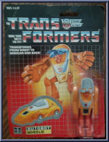 Wheelie from Transformers - Generation 1 - Series 3 manufactured by Hasbro [Front]