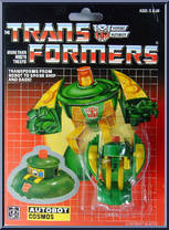 Cosmos from Transformers - Generation 1 - Reissues - Basic Series manufactured by Hasbro [Front]