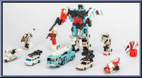 Defensor from Transformers - Generation 1 - Reissues - Basic Series manufactured by Hasbro [Loose]