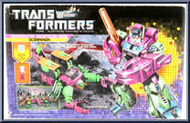 Scorponok from Transformers - Generation 1 - Reissues - Basic Series manufactured by Hasbro [Front]