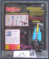 Jetstorm from Transformers - Generation 2 - Series 1 manufactured by Hasbro [Back]
