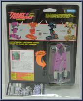Jolt from Transformers - Generation 2 - Series 2 manufactured by Hasbro [Back]