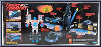 Laser Optimus Prime from Transformers - Generation 2 - Leaders manufactured by Hasbro [Back]