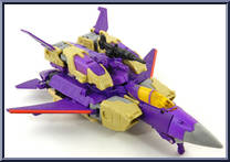 Blitzwing from Transformers - Generations - Thrilling 30 - Voyager Class manufactured by Hasbro [Loose]