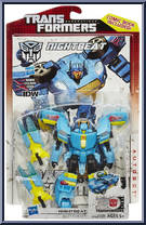 Nightbeat from Transformers - Generations - Thrilling 30 - Deluxe Class manufactured by Hasbro [Front]