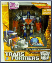 Battle Blades Optimus Prime from Transformers - Hunt for the Decepticons - Voyager manufactured by Hasbro [Front]