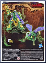 Waspinator from Transformers - Kingdom War for Cybertron - Deluxe manufactured by Hasbro [Back]