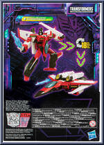 Starscream (Armada Universe) from Transformers - Legacy - Voyager Class manufactured by Hasbro [Back]