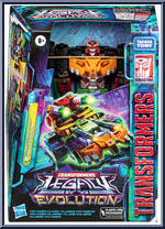 Bludgeon (Comic Universe) from Transformers - Legacy - Evolution - Voyager Class manufactured by Hasbro [Front]