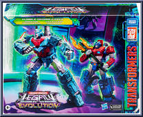 Humble Origins 2-Pack from Transformers - Legacy - Evolution - Voyager Class manufactured by Hasbro [Front]