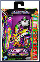 Laser Cycle (G2 Universe) from Transformers - Legacy - Evolution - Deluxe Class manufactured by Hasbro [Front]