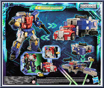 Optimus Prime (Armada Universe) from Transformers - Legacy - Evolution - Commander Class manufactured by Hasbro [Back]