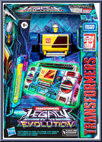 Twincast & Rewind from Transformers - Legacy - Evolution - Voyager Class manufactured by Hasbro [Front]