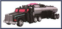 Black Convoy (Deluxe) (Tokyo Toy Show) from Transformers - Legends - Exclusives manufactured by Takara [Loose]