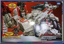 Metroflex (TakaraTomy Mall) from Transformers - Legends - Exclusives manufactured by Takara [Front]