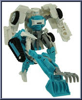 Swerve & Tailgate (with Phaser & Groundshaker) from Transformers - Legends - Wave  4 manufactured by Takara [Loose]