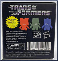 Blitzwing (2/16) from Transformers - Basic Series manufactured by Loyal Subjects [Back]