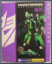 Acid Storm from Transformers - Masterpiece - Special Edition manufactured by Takara [Front]