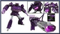 Destron Laserwave (Toy Colors) from Transformers - Masterpiece - Basic Series manufactured by Takara [Loose]