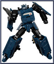 Trainbot Getsuei from Transformers - Masterpiece - Headmasters manufactured by Takara [Loose]