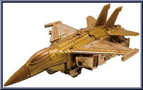 Starscream from Transformers - Masterpiece - Golden Lagoon manufactured by Takara [Loose]