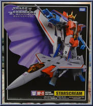 Starscream from Transformers - Masterpiece - Basic Series manufactured by Takara [Front]