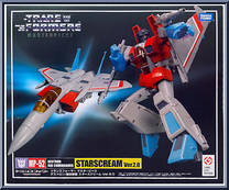 Starscream (Ver 2.0) from Transformers - Masterpiece - Basic Series manufactured by Takara [Front]