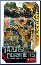 Bumblebee from Transformers - Movie - Robot Replicas manufactured by Hasbro [Front]