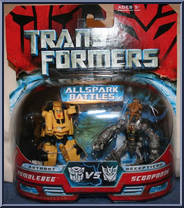 Bumblebee vs Scorponok Action Figure