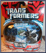 Nightwatch Optimus Prime vs Stealth Starscream Action Figure