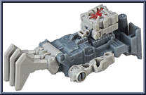 Bomb-Burst with Megatronus from Transformers - Power of the Primes - Prime Master manufactured by Hasbro [Loose]