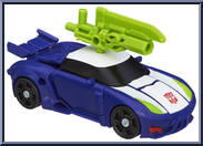 Bluestreak (Autobot Commando) from Transformers - Prime - Beast Hunters - Cyberverse Legion Class manufactured by Hasbro [Loose]