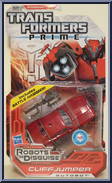 Cliffjumper from Transformers - Prime - Deluxe Class manufactured by Hasbro [Front]