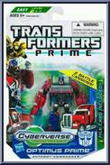 Optimus Prime from Transformers - Prime - Commander Class manufactured by Hasbro [Front]
