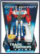 Optimus Prime from Transformers - Prime - First Edition - Voyager Classs manufactured by Hasbro [Front]