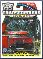 Ironhide from Transformers - Revenge of the Fallen - RPM Mini Vehicles - Combat Series manufactured by Hasbro [Front]