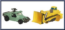Landmine vs Rampage from Transformers - Revenge of the Fallen - RPM Battle Series manufactured by Hasbro [Loose]