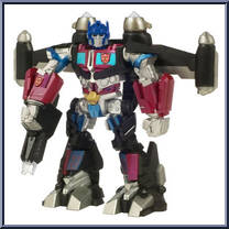 Optimus Prime (Jetpower) from Transformers - Revenge of the Fallen - Mega Power Bots manufactured by Hasbro [Loose]