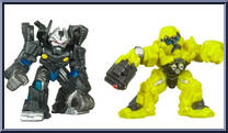 Autobot Ratchet vs Barricade Action Figure