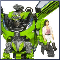 Autobot Skids / Arcee / Mikaela Banes from Transformers - Revenge of the Fallen - Human Alliance manufactured by Hasbro [Loose]