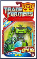 Skids (Missile Blast) from Transformers - Revenge of the Fallen - Fast Action Battlers manufactured by Hasbro [Front]